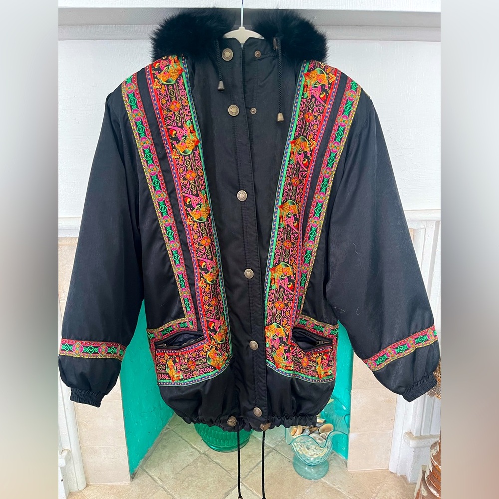 Skea Vintage Ski coat Pars Vail M